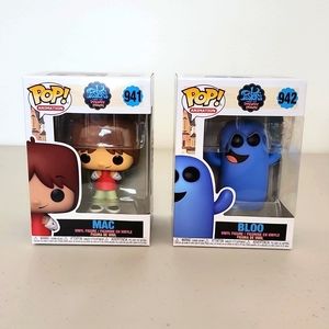 Foster's Home for Imaginary Friends Mac and Bloo Funko Pops